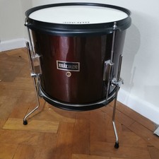 12''x 10'' Floor Tom with Legs (50cm) - cherry red-Great for Busking