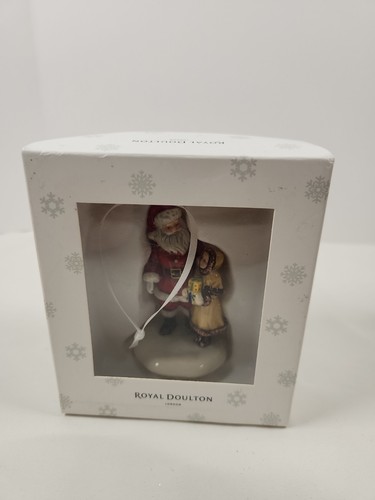 Royal doulton santa - and, girl"