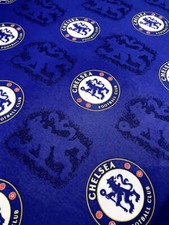 Chelsea Football Fabric - 100%