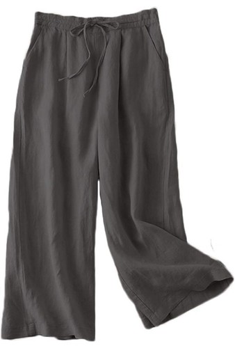 Women cotton linen - linen, wide