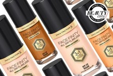 MAX FACTOR Facefinity Airbrush Finish 3 in 1 Vegan Foundation 30ml SEALED -Pick