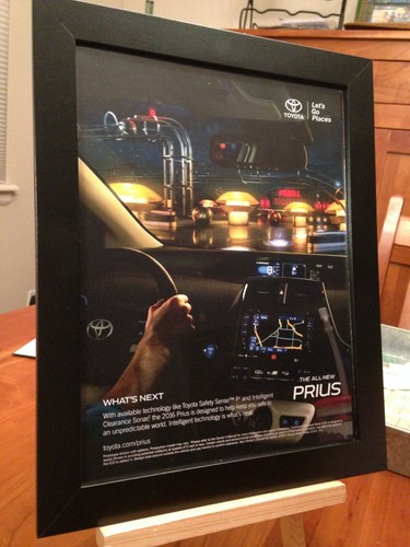 Framed original 2016 - "2016, toyota