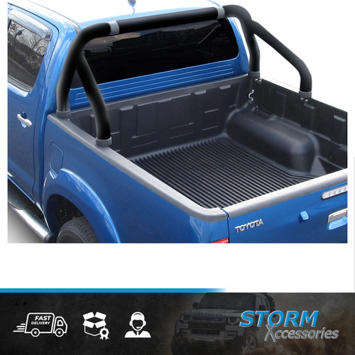 Egr black roll bar - 76mm,