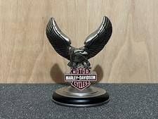 1998 Harley Davidson Franklin Mint Pocket Watch Eagle Stand