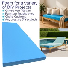 High Density Blue Upholstery