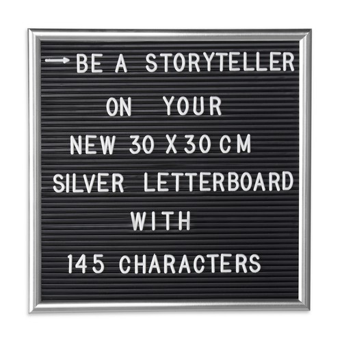 Letter board 300 - , framed