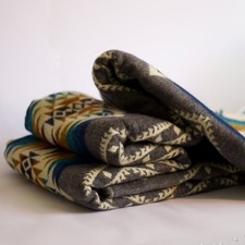 ALPACA WOOL BLANKET THROW XL