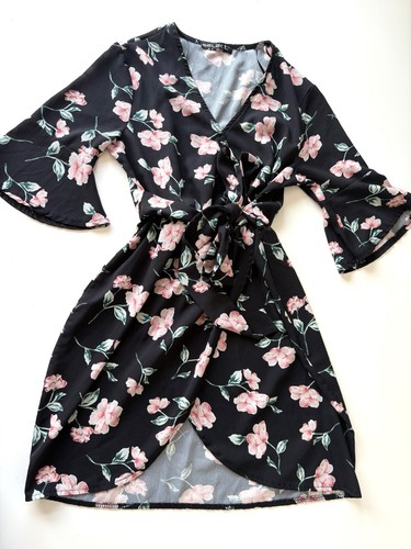 Select black floral - black,