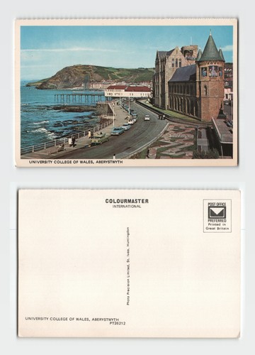 Postcard university college - university,