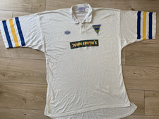 Mens VINTAGE Halbro WARRINGTON WOLVES Away SHIRT (XXL)