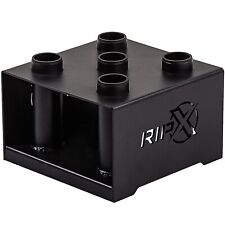 Olympic 5 Barbell Weight Bar Floor Stand Holder Home Gym Vertical Free Standing