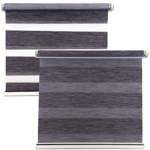 Zebra roller blind day and - roller,