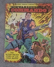 Vintage Schwarzenegger Commando Diamond Comics Distributors 1986 Mini Comic Rare