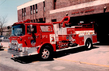 Postcard New York Fire
