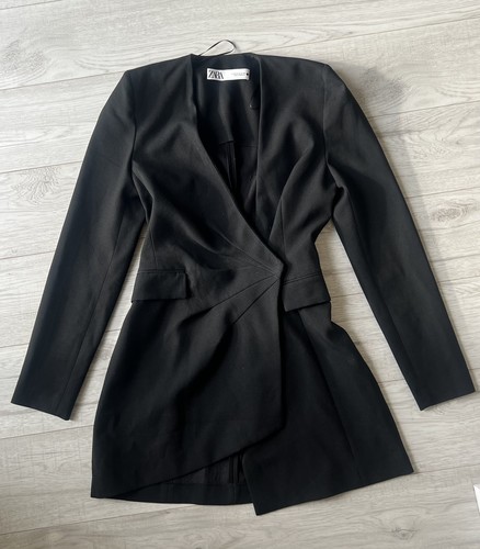 Elegant zara black wrap blazer - elegant,