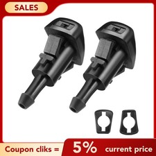 Windshield Washer Spray Nozzle Fit For Hyundai Kia 2008‑2011 2pcs New 986302K100