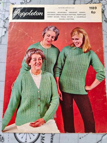Vintage knitting pattern