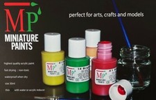 Miniature Paints Acrylic 30ml Model Paint Figurines Miniatures Art RPG