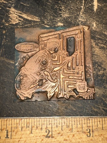 Printing block man painting - block,