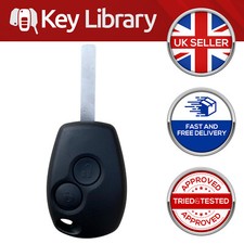 2 Button Remote Key Fob 433Mhz