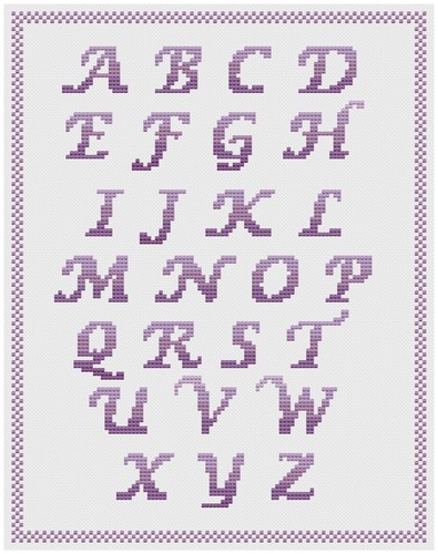 Cross stitch sampler kit - sampler,
