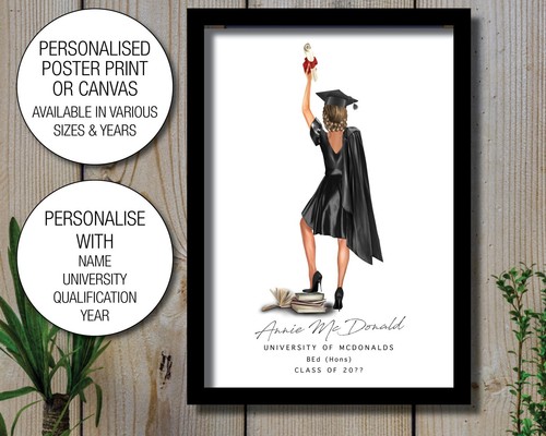 Personalised graduation print - graduation,