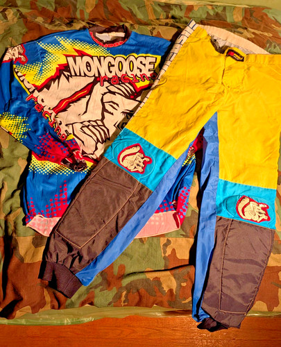 Mongoose bmx team uniform - mongoose,
