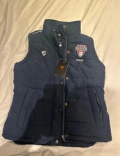 Durham polo gilet, new with