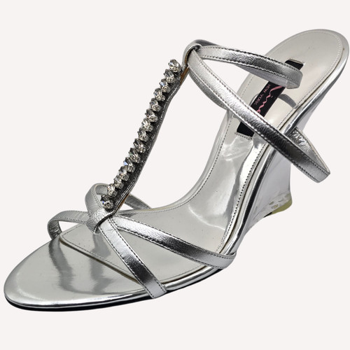 Nina size silver sandals - nina,