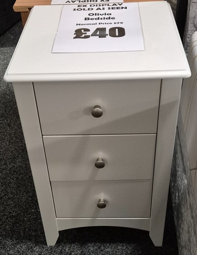 Olivia drawer bedside table - 3,