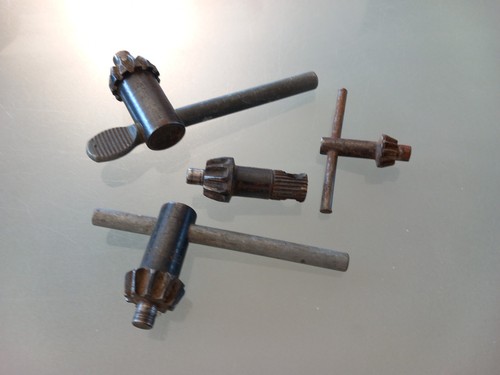 Lot assorted chucks keys - lot, of