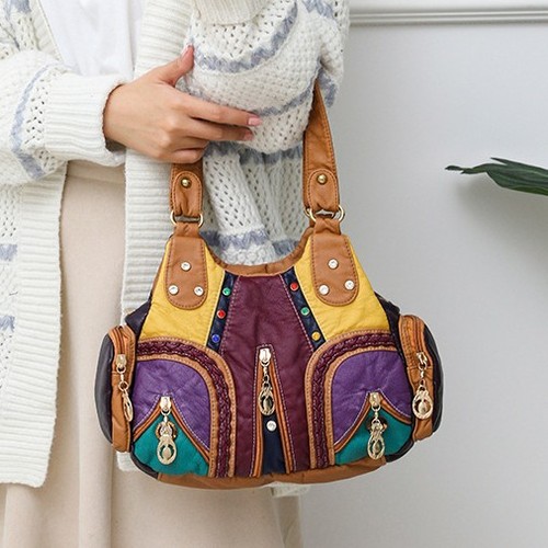 Women leather crossbody - women's,
