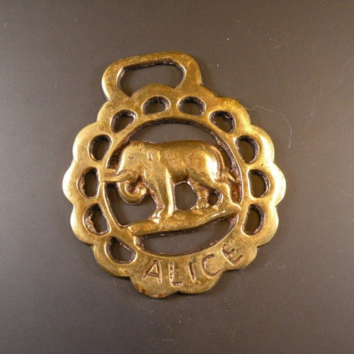Decorative horse brass - horse,
