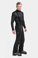 Schoffel Trevalli Mens Ski Trousers Salopettes - UK 34 EU50 Black Pants RRP £400