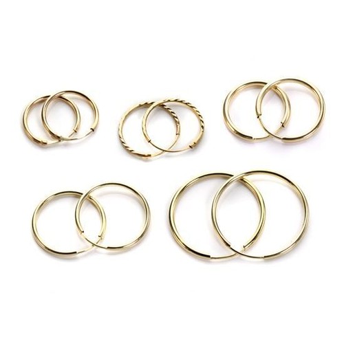 9ct gold plain 10mm 20mm - plain,