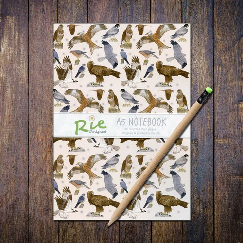 Birds prey notebook 36 - a5,