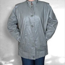 Vintage 80s Grey swing coat