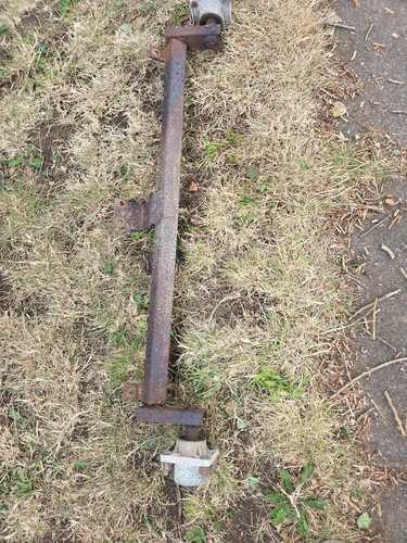 Trailer axle with - trailer,