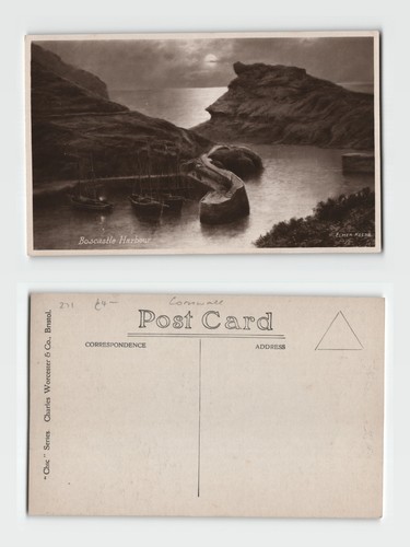Postcard boscastle harbour - -,