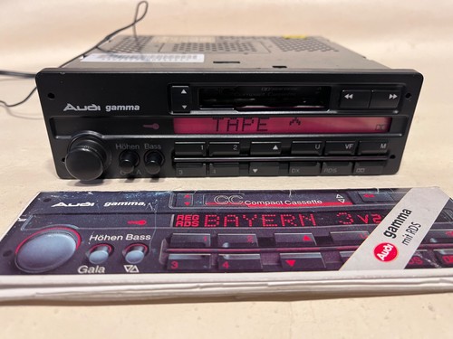 Audi gamma radio cassette - gamma, radio-cassette
