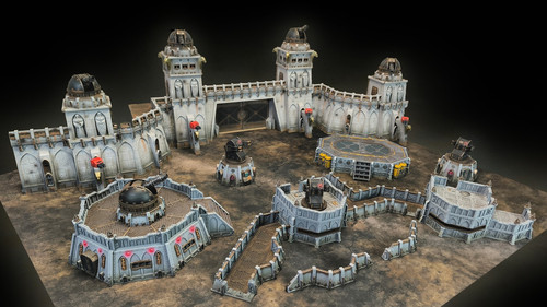 Huge imperial fortress defense - imperial,