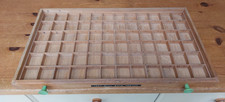 Small vintage wooden printers