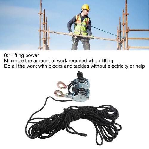 Aheavy duty rope - aheavy, pulley