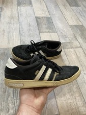 Adidas Ciero Mens Trainers Black Suede Uk 10