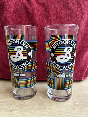 Brooklyn brewery pint glass - brewery,