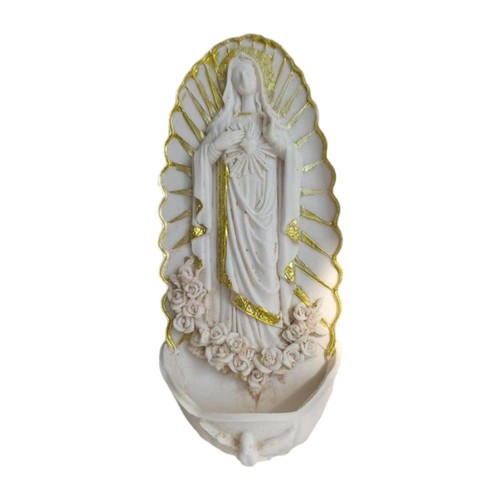 Holy water font small figurine - holy,