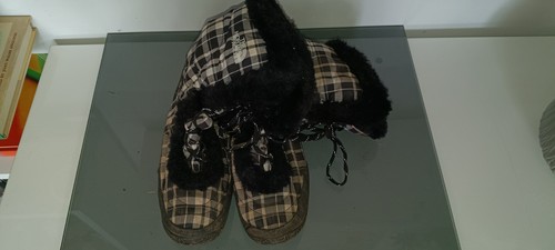 Womens black and - womens, plaid