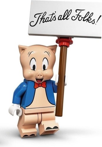 Lego porky pig looney - -,
