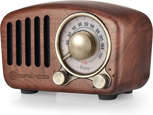 Vintage radio retro bluetooth - radio,