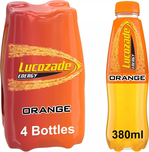 Lucozade orange energy drink - lucozade,
